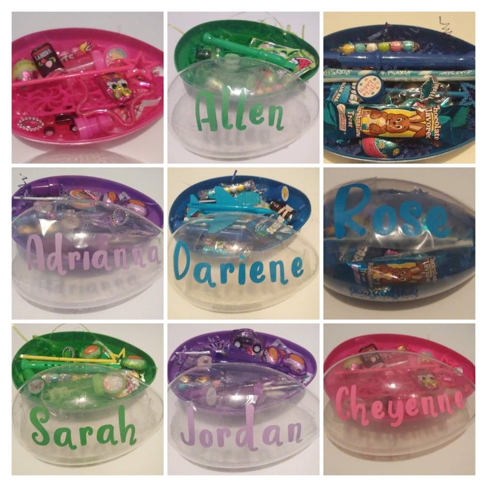 Personalized Easter Eggs
